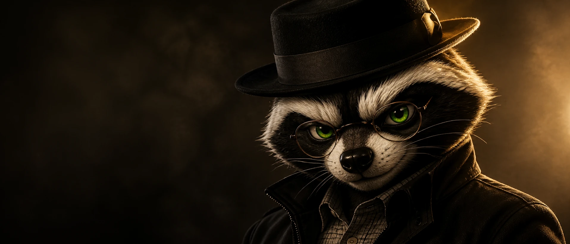 RaxyProxy-Chef-Waschbär mit Fedora